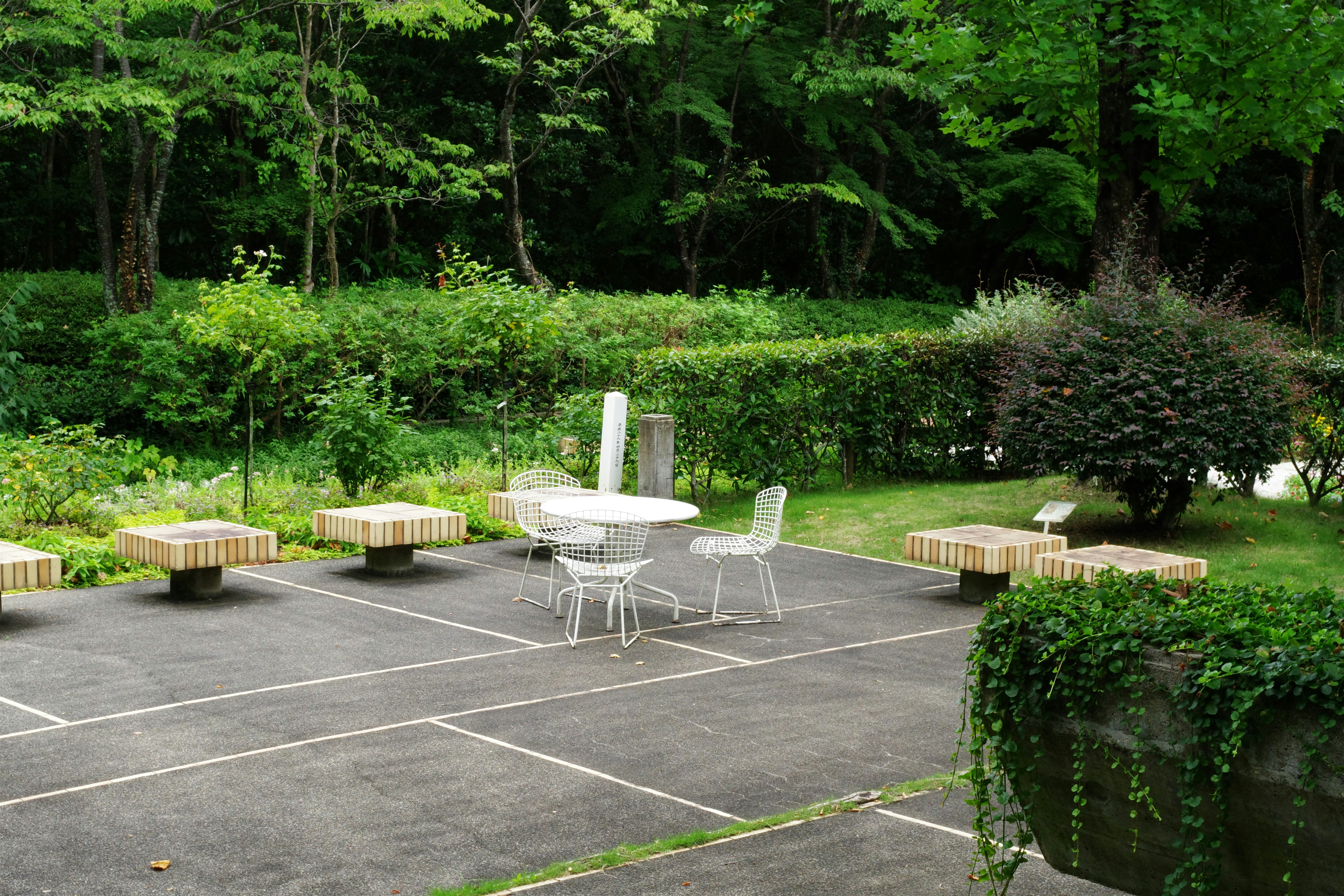 Commercial plaza hardscape design and installation
