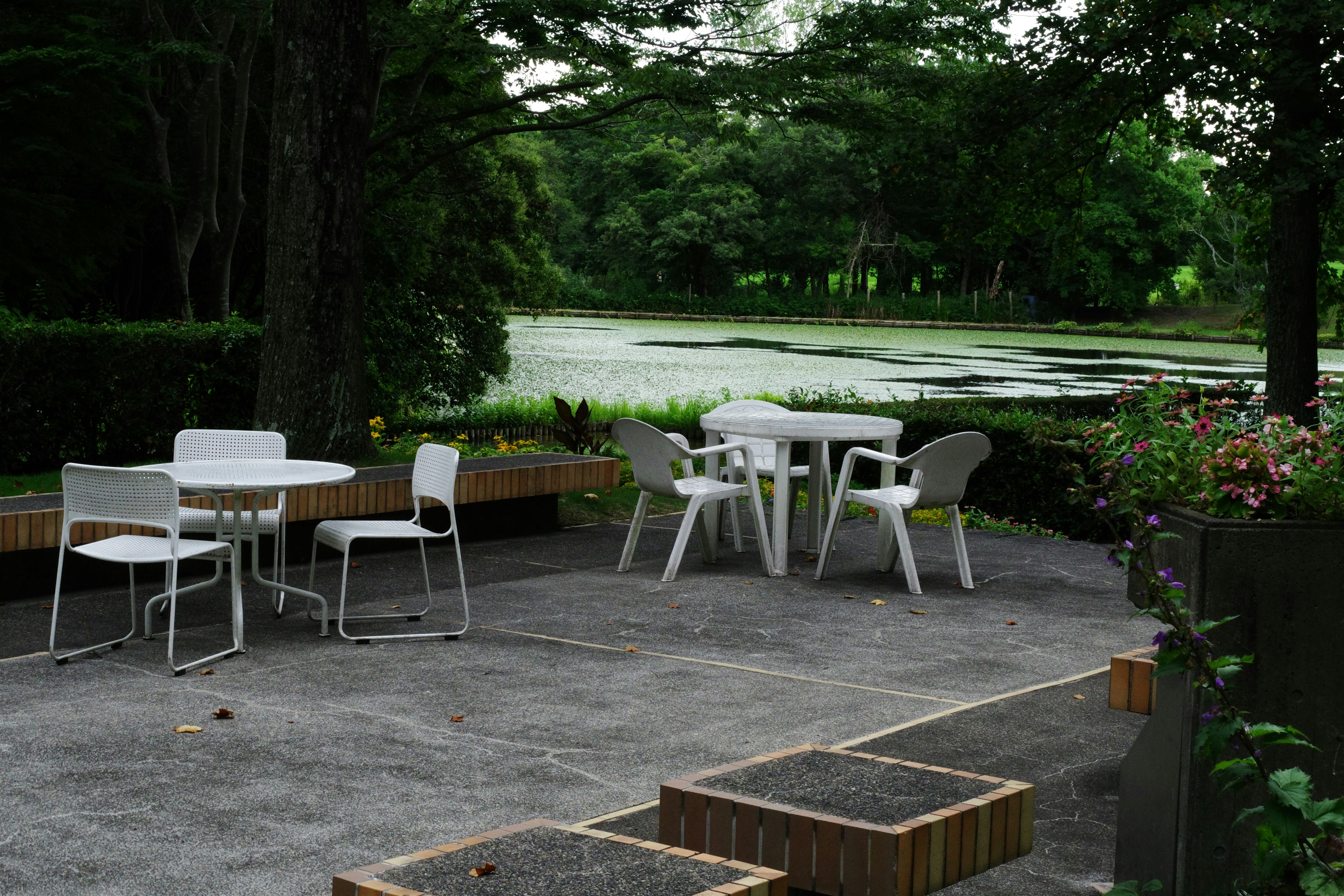 Outdoor space hardscape installation and design