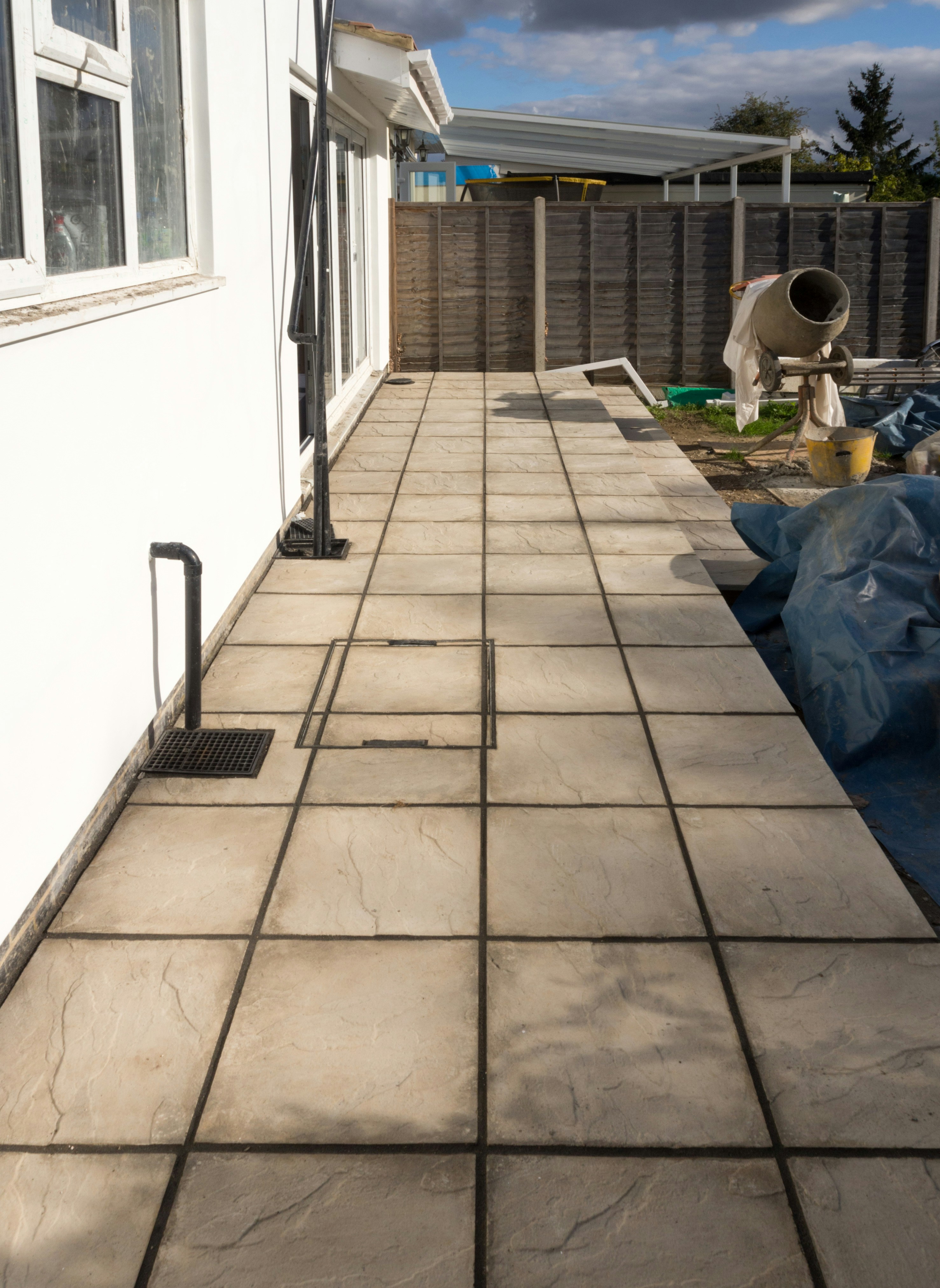 Professional stone hardscape installation and construction